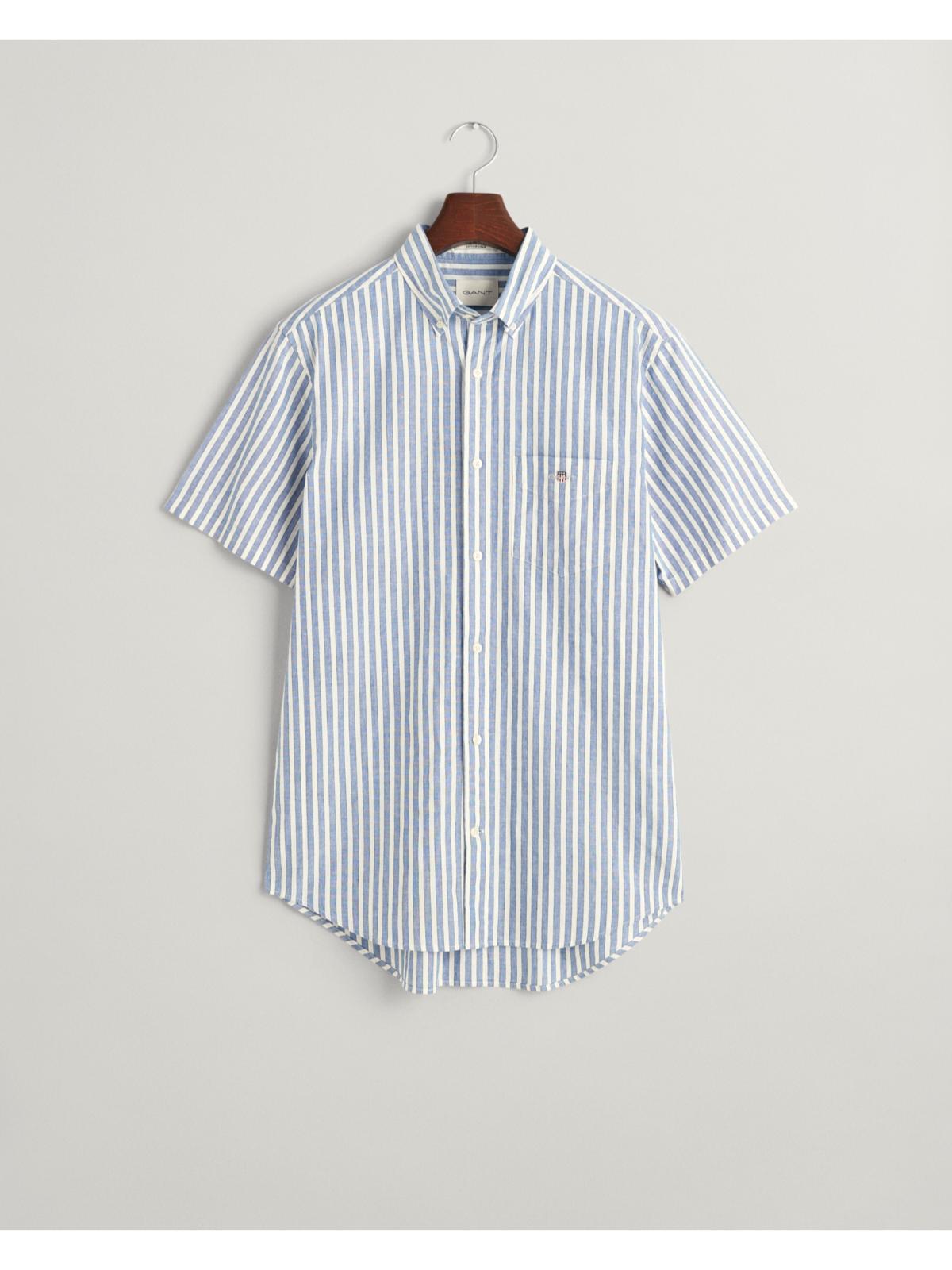 Linen Stripe SS Shirt