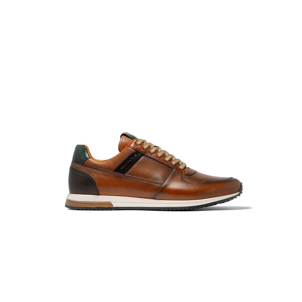 Slow Shoe by Ambitious in a Cognac combination..