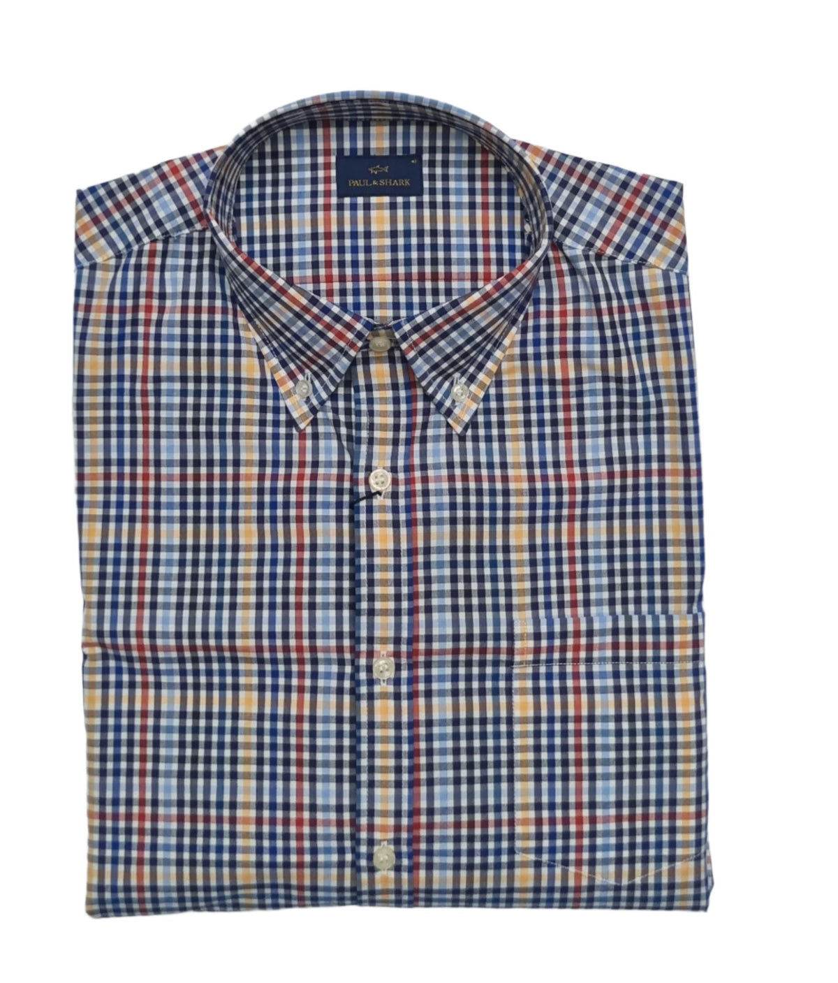 The Paul &amp;amp; Shark Soft Touch Poplin Shirt brings a new level of comfort to your casual wardrobe. Made from high-quality poplin fabric, this shirt offers an exceptionally smooth and soft feel, 
