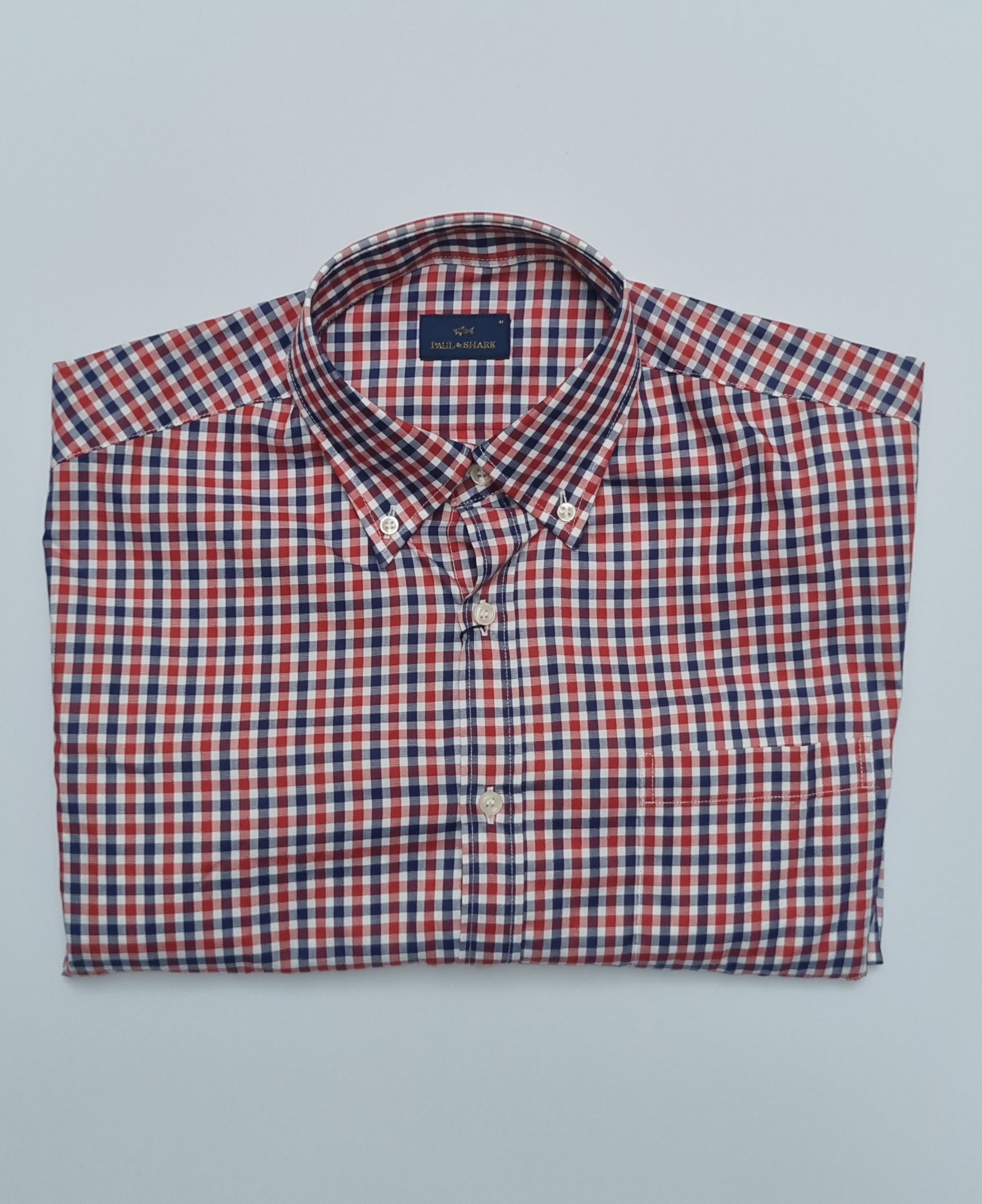 Paul &amp; Shark Cotton Twill Shirt combines timeless design with exceptional craftsmanship. Made from high-quality cotton twill, this shirt offers a soft yet durable feel, making it perfect for everyday wear.