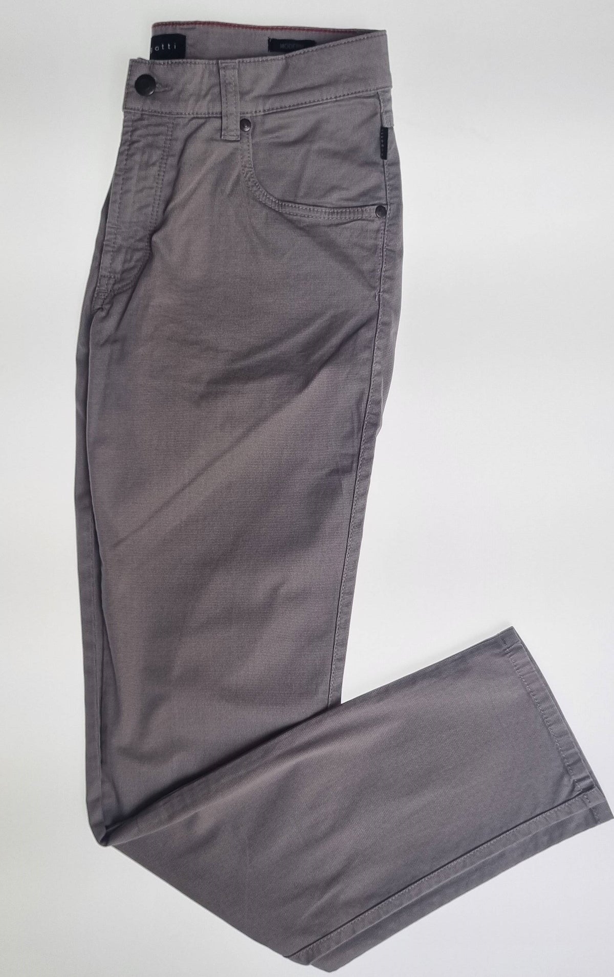 Gray pants on a white background