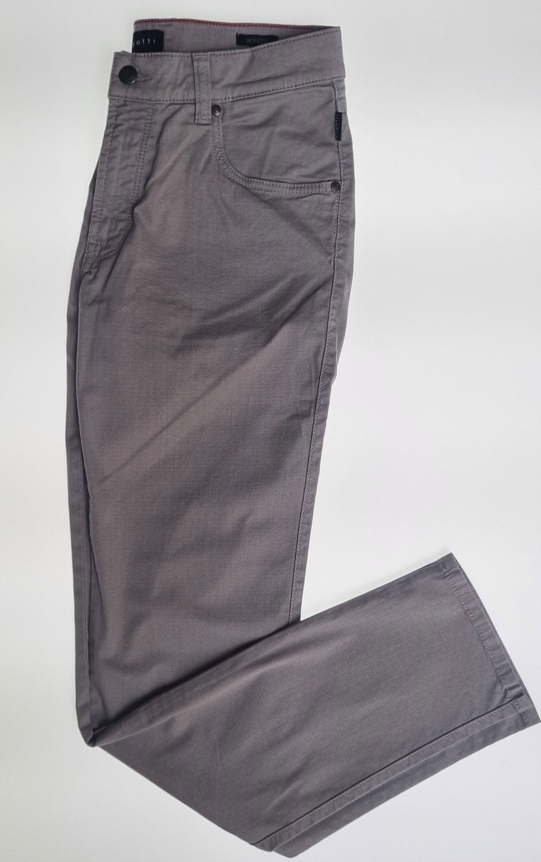 Gray pants on a white background