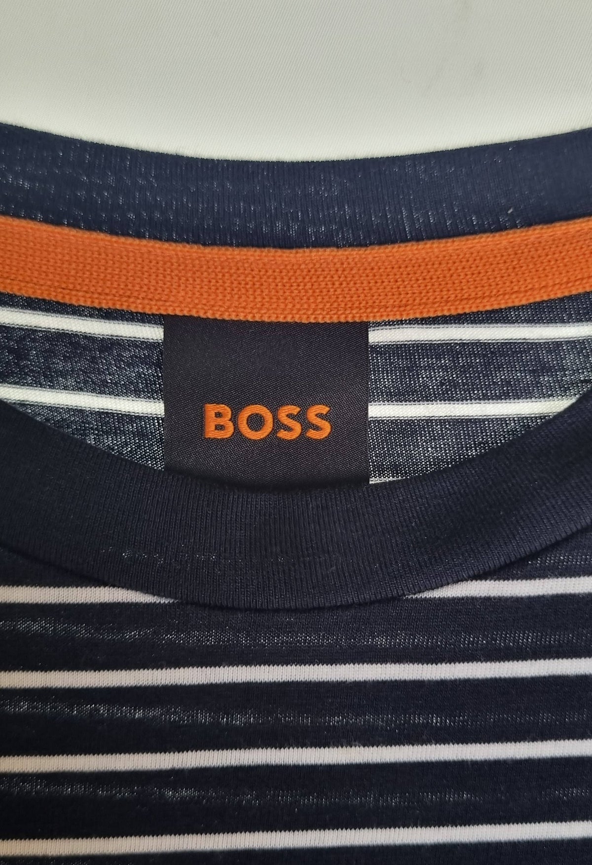 Boss Orange Tales Stripe Short Sleeve