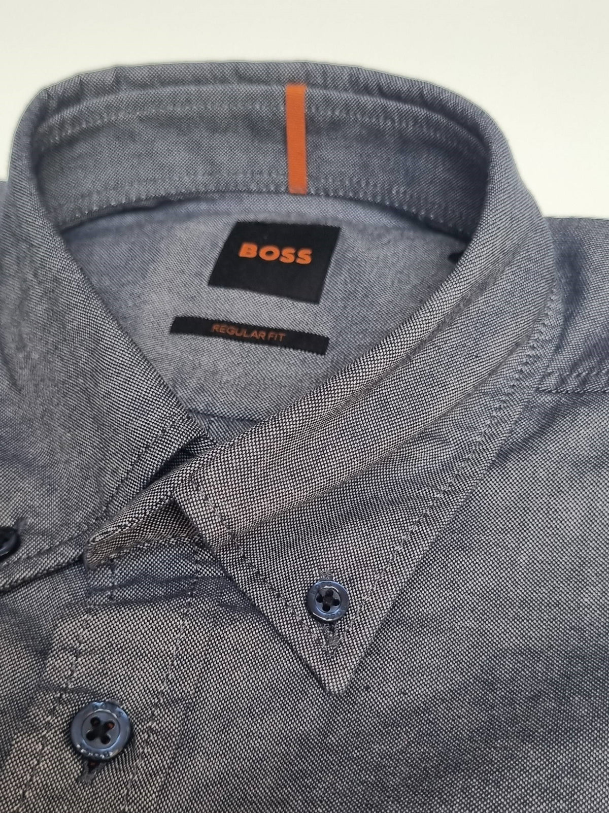 The Boss Orange Rickert Shirt is the perfect fusion of casual elegance and modern tailoring