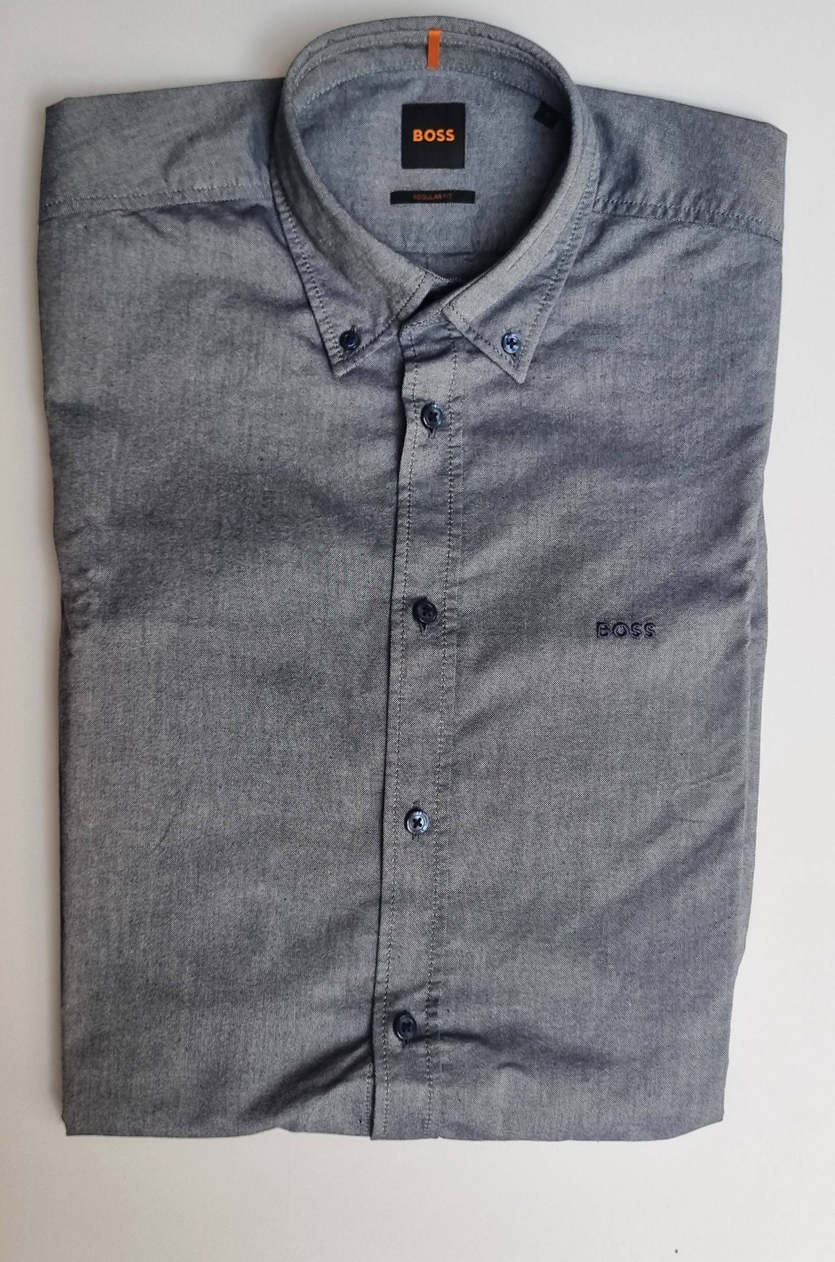 The Boss Orange Rickert Shirt is the perfect fusion of casual elegance and modern tailoring