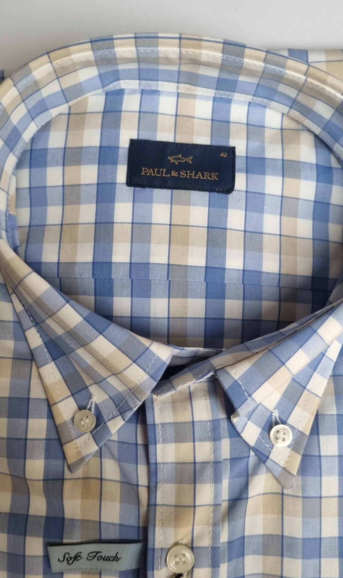 The Paul &amp; Shark Soft Touch Poplin Shirt blends luxurious comfort with sharp tailoring.