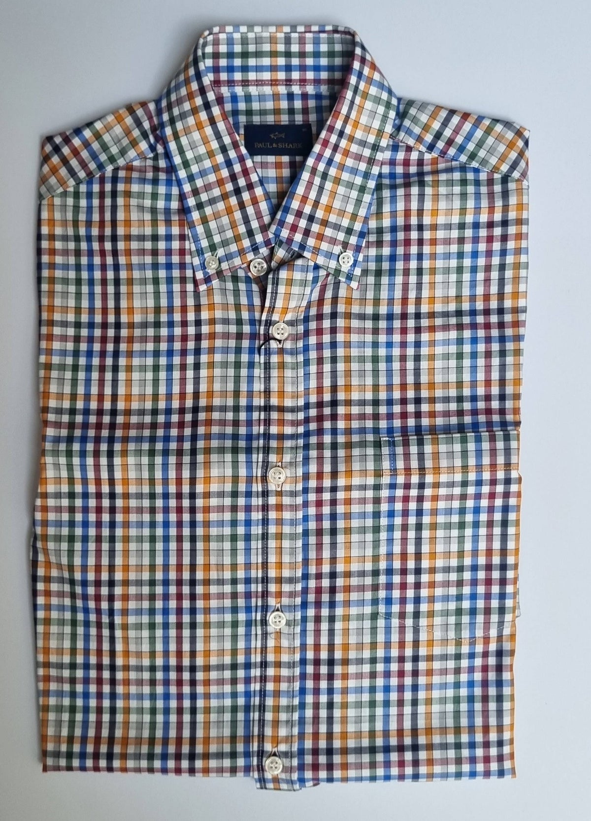 The Paul &amp; Shark Cotton Twill Shirt delivers refined Italian craftsmanship with a rugged edge.