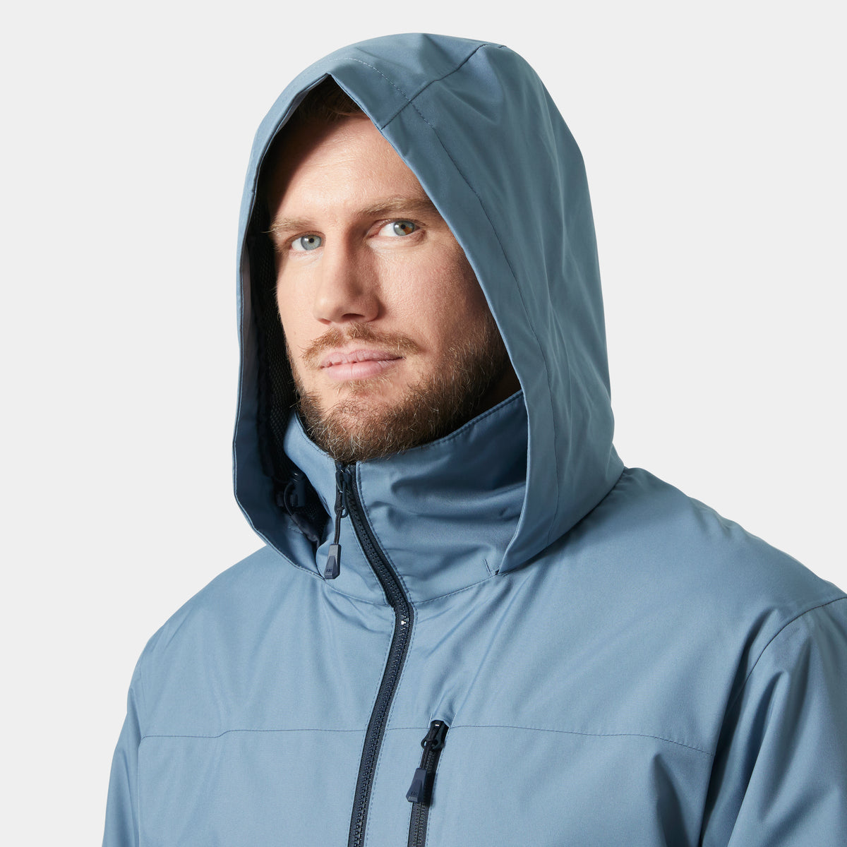 Crew hooded midlayer
