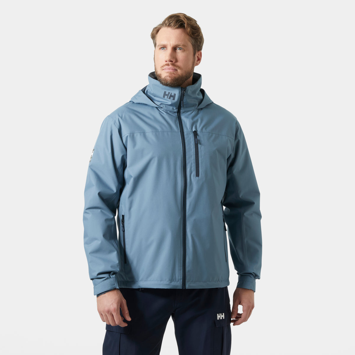 Crew hooded midlayer