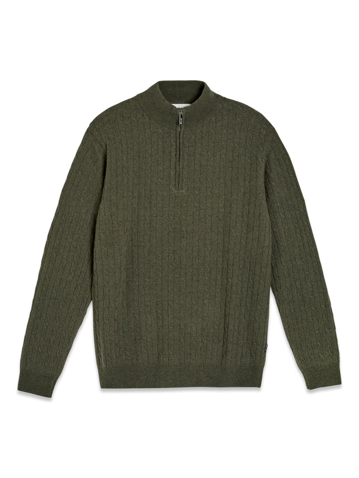 half zip sweater