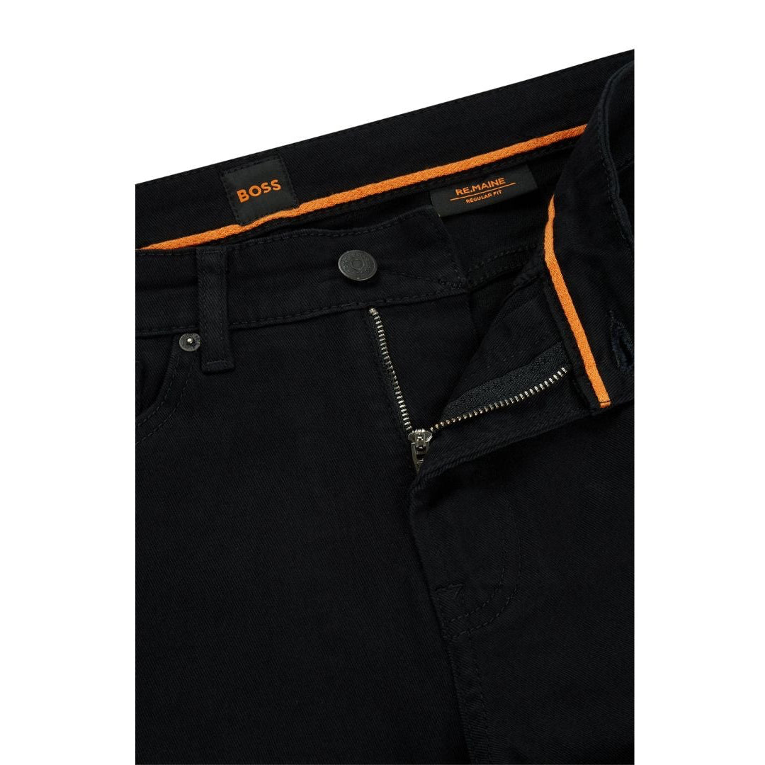 Men’s BOSS Regular-Fit Black Jeans