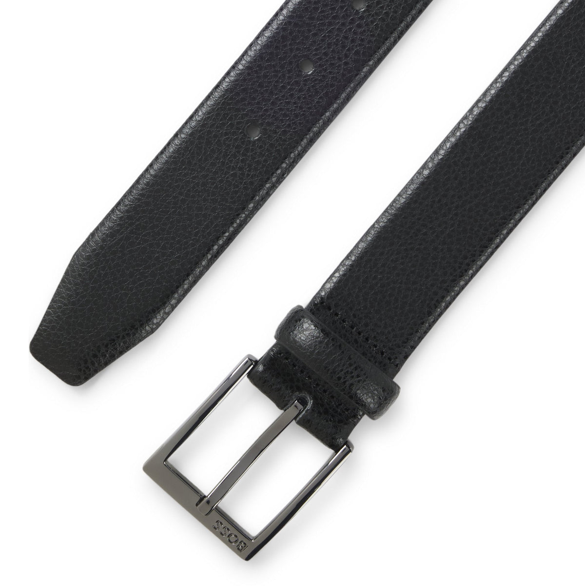 Men’s BOSS Black Leather Belt