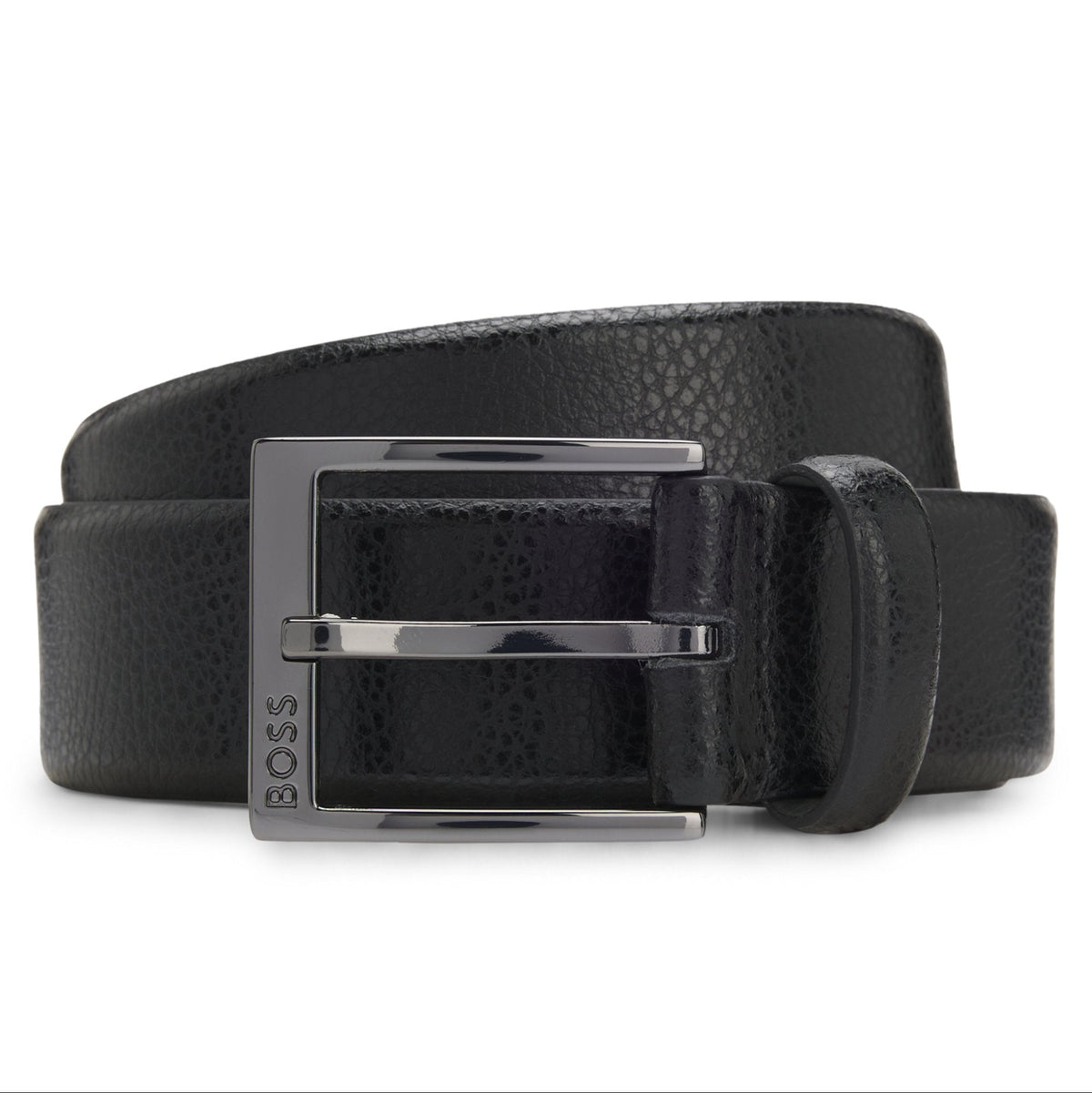 Men’s BOSS Black Leather Belt