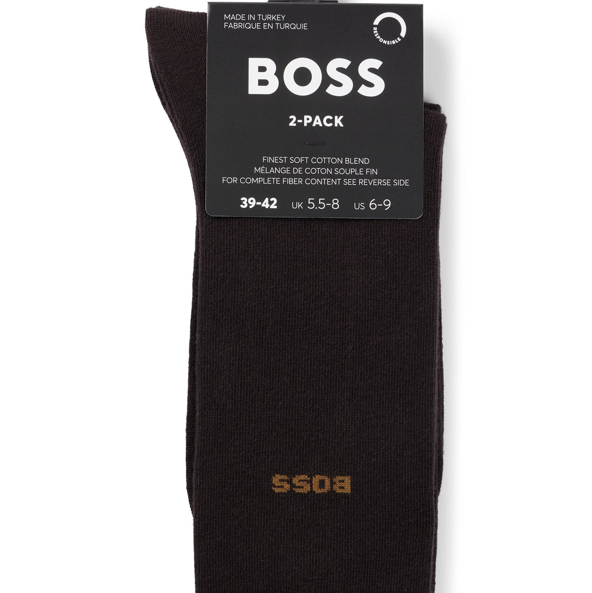 Men’s BOSS Brown Socks