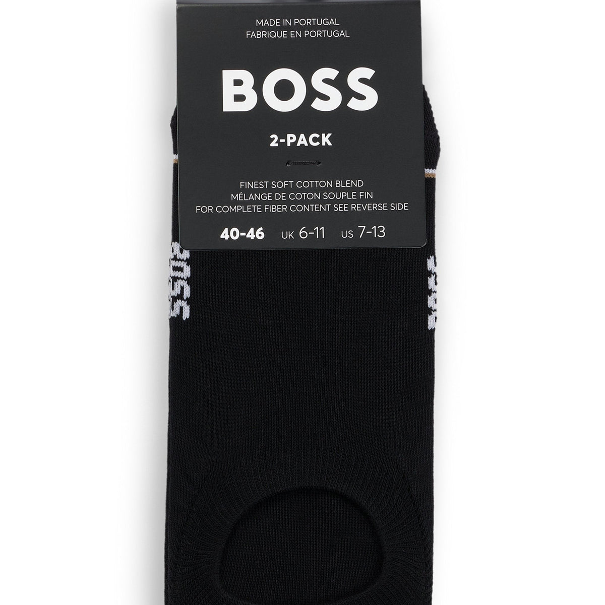 Men’s BOSS Black Invisible Socks