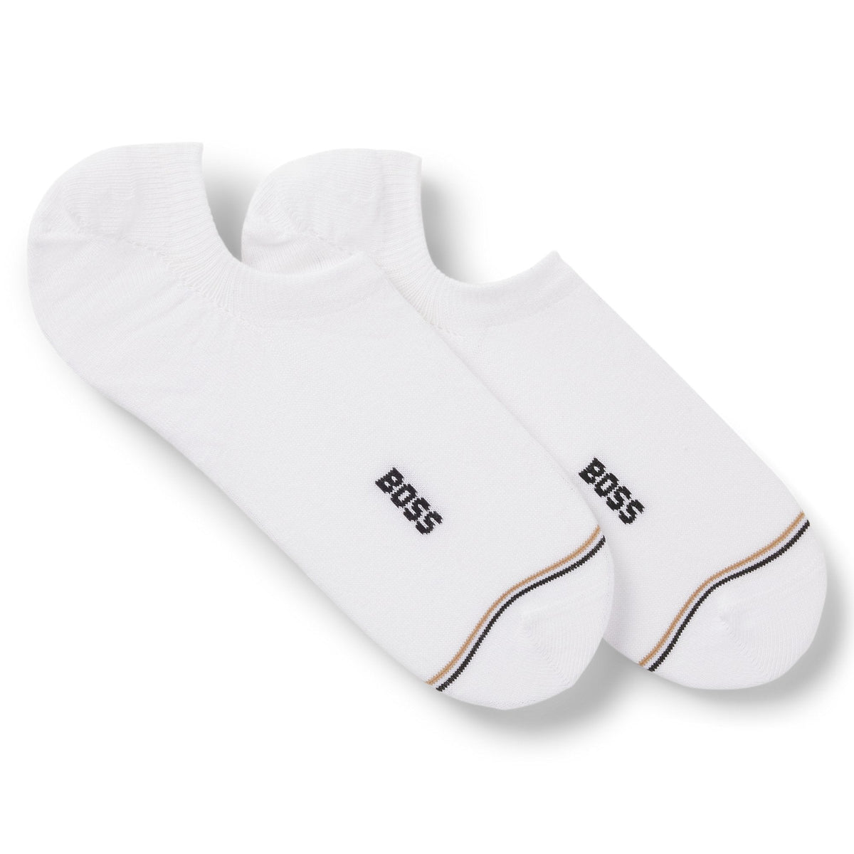 Men’s BOSS White Invisible Socks