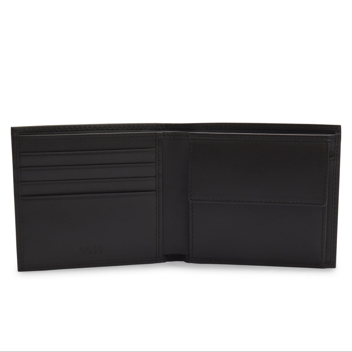 BOSS Leather Wallet in Black