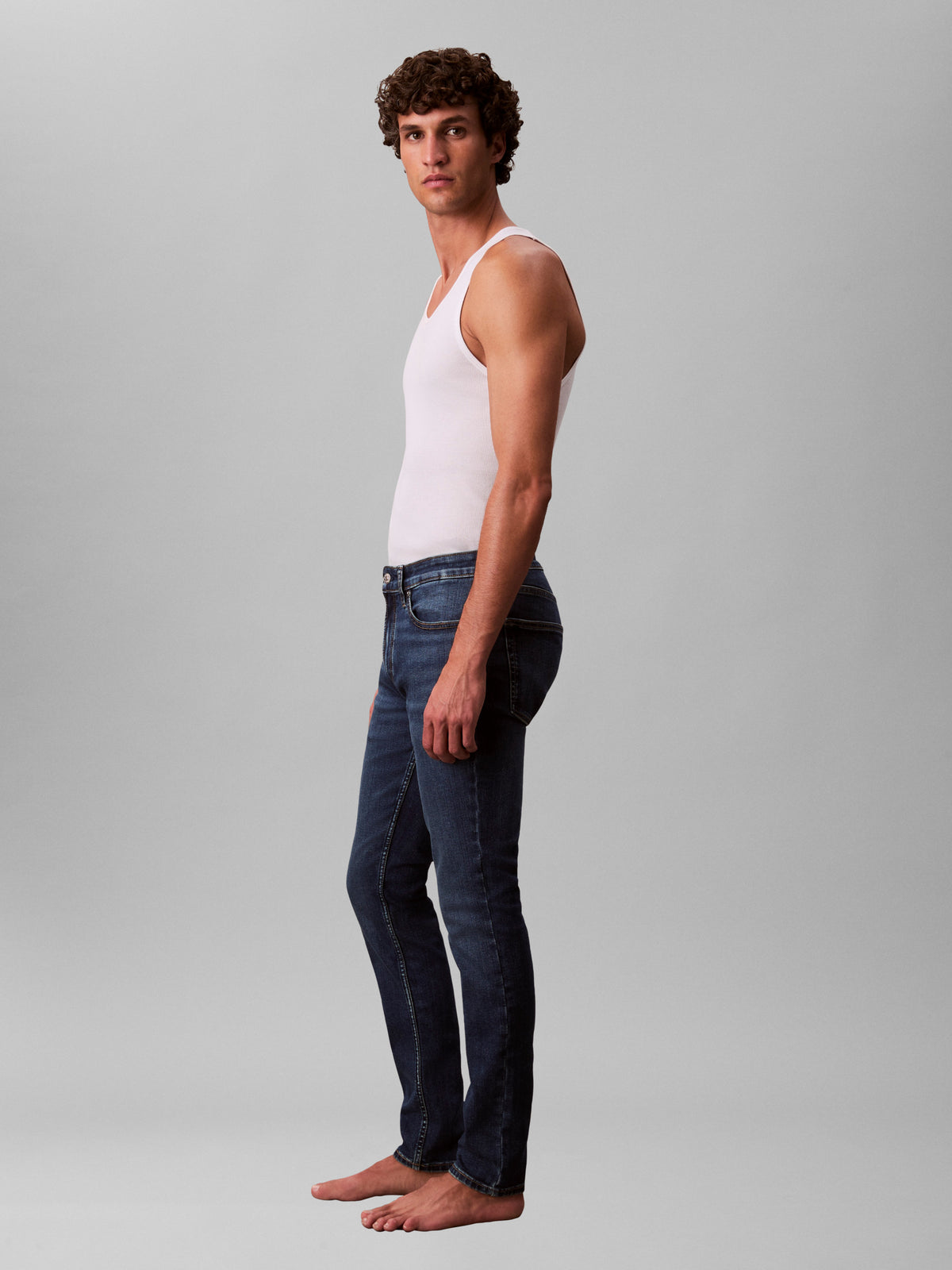 Skinny Oil slick jeans