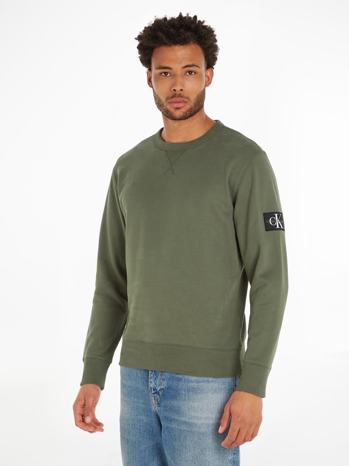 Badge Crew neck Sweater