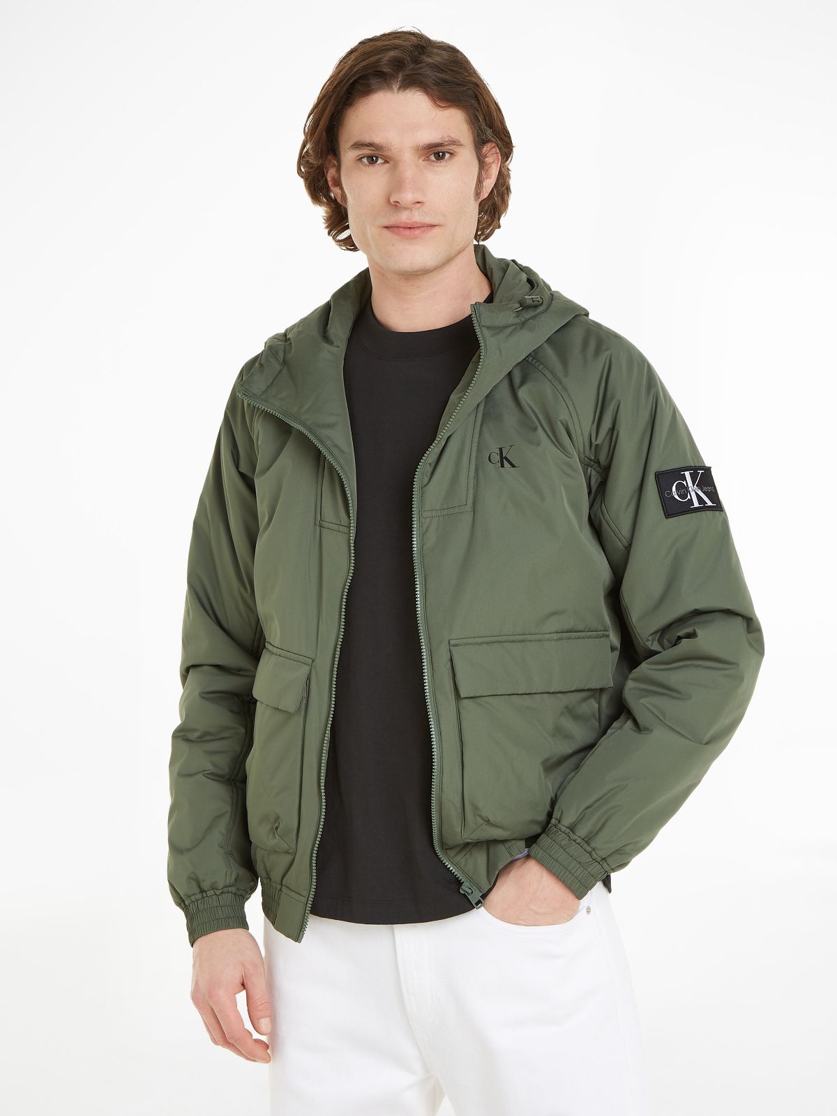 Paddy hooded harrington Jacket