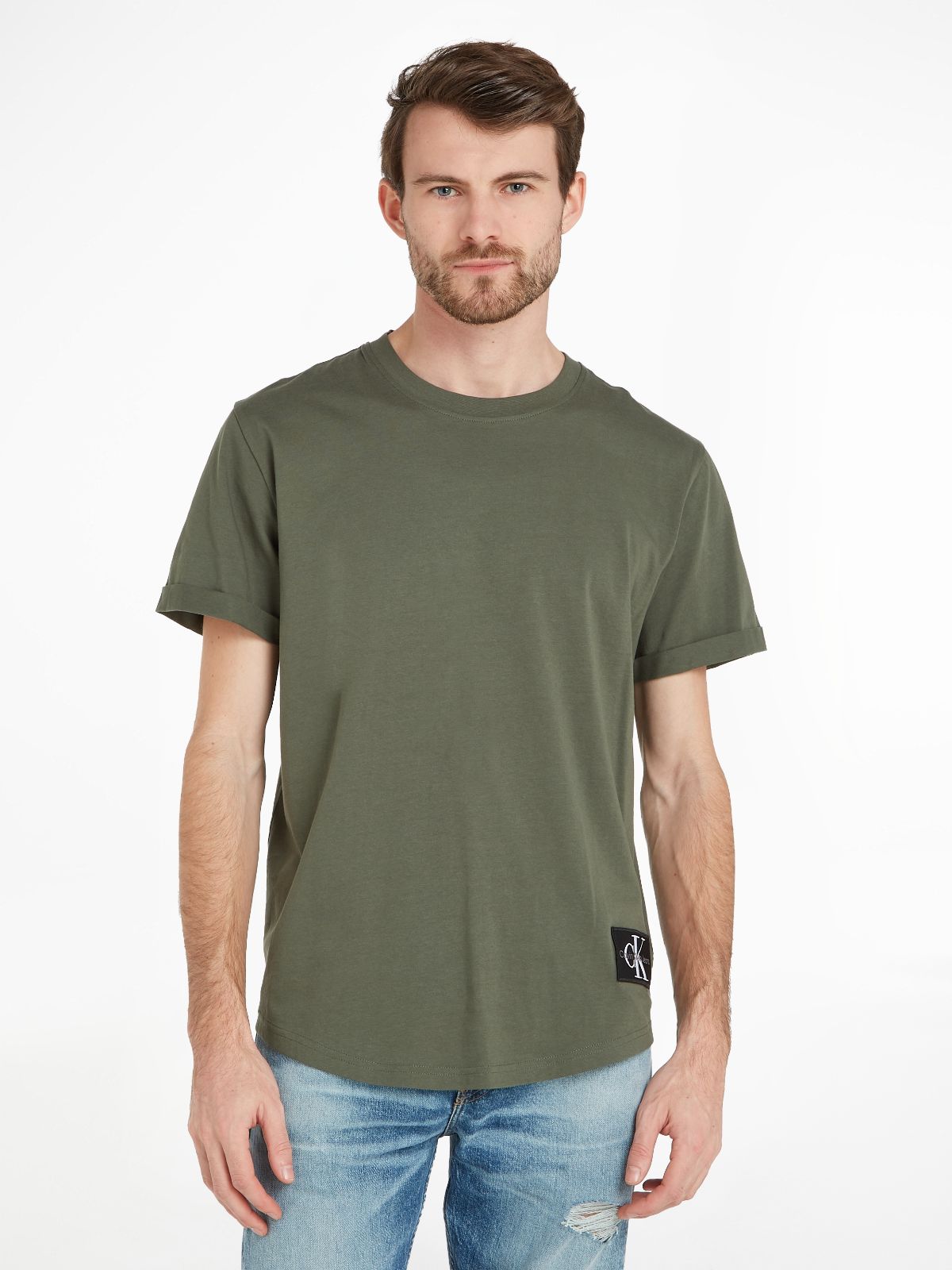 Badge Round Hem tee