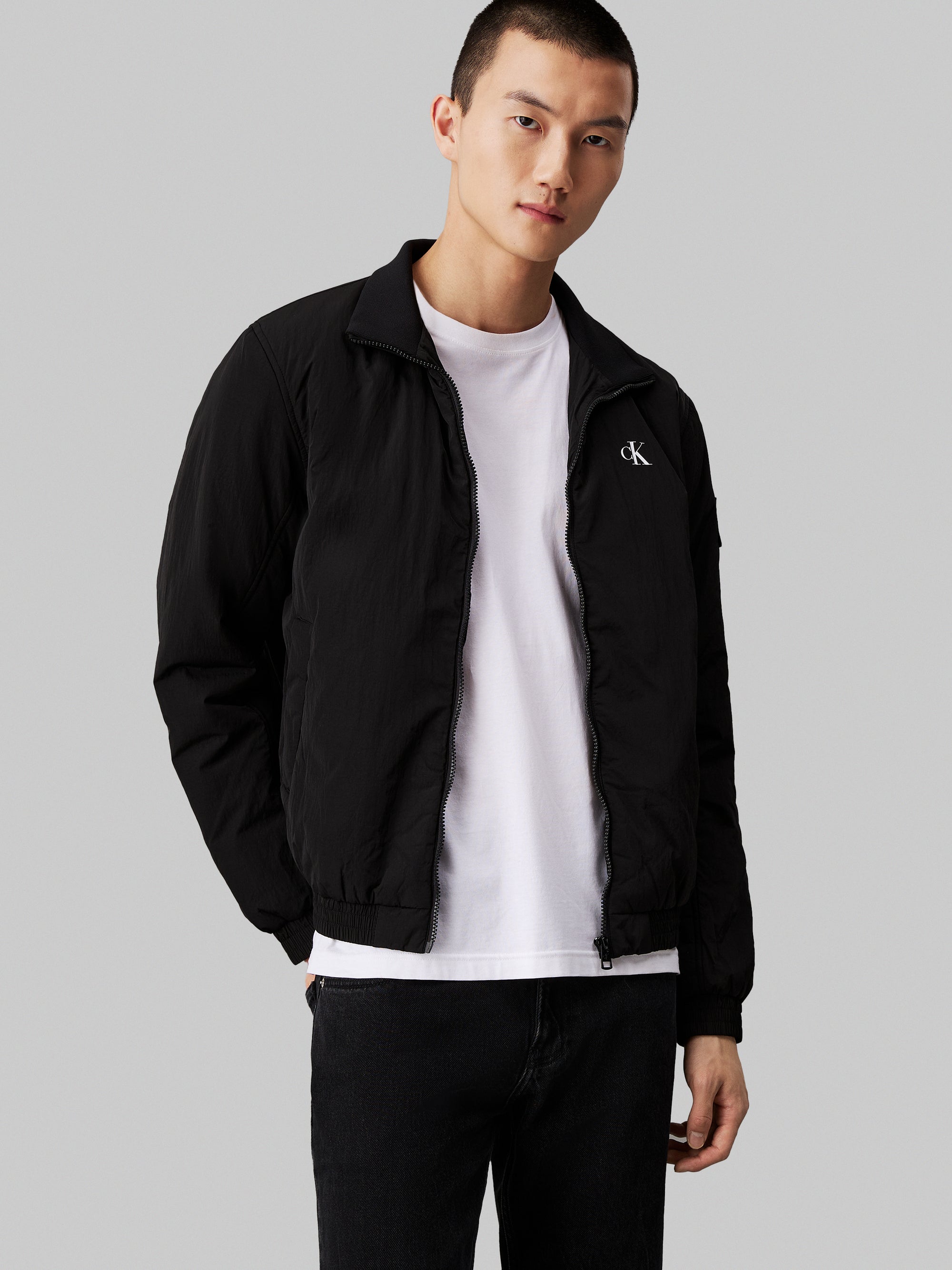Calvin Klein - padded hooded harrington
