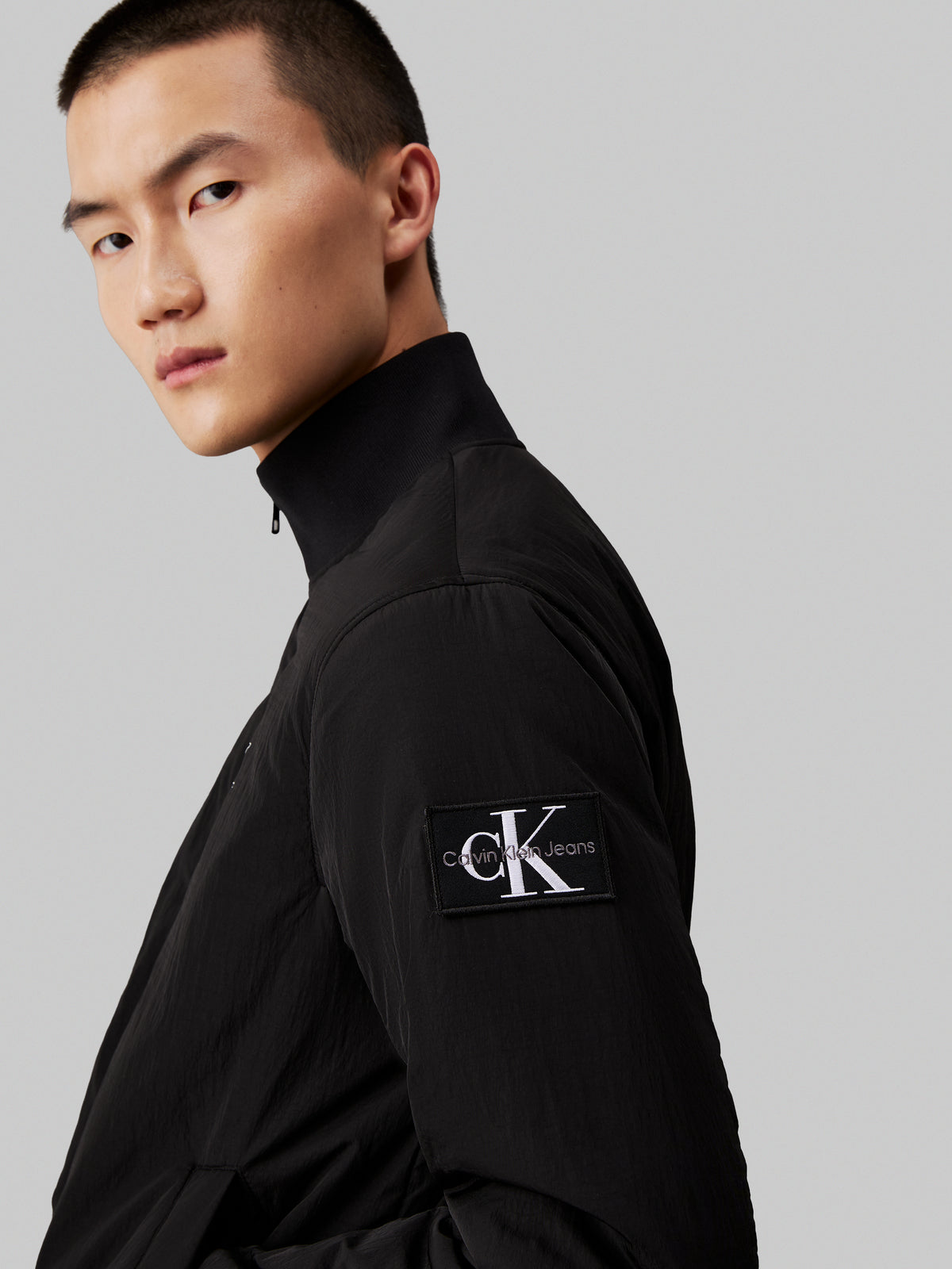 Calvin Klein - padded hooded harrington