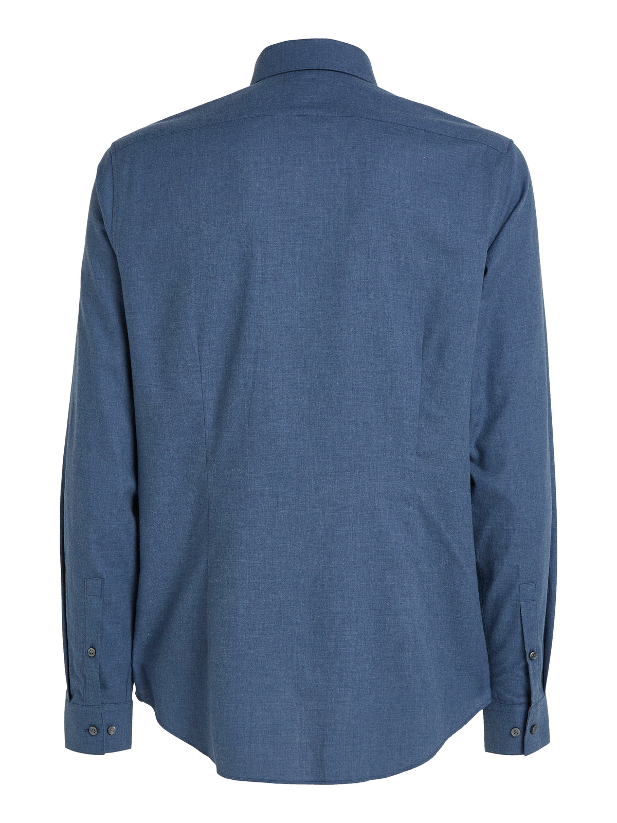 Calvin Klein Flannel Solid Slim Shirt.