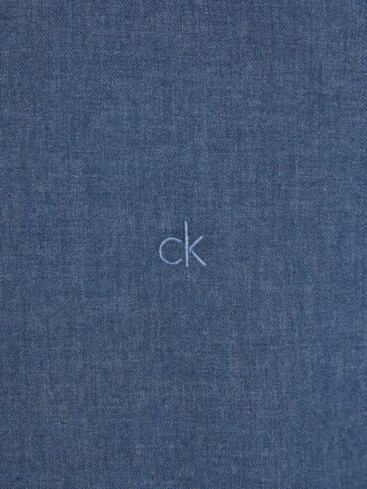 Calvin Klein Flannel Solid Slim Shirt.