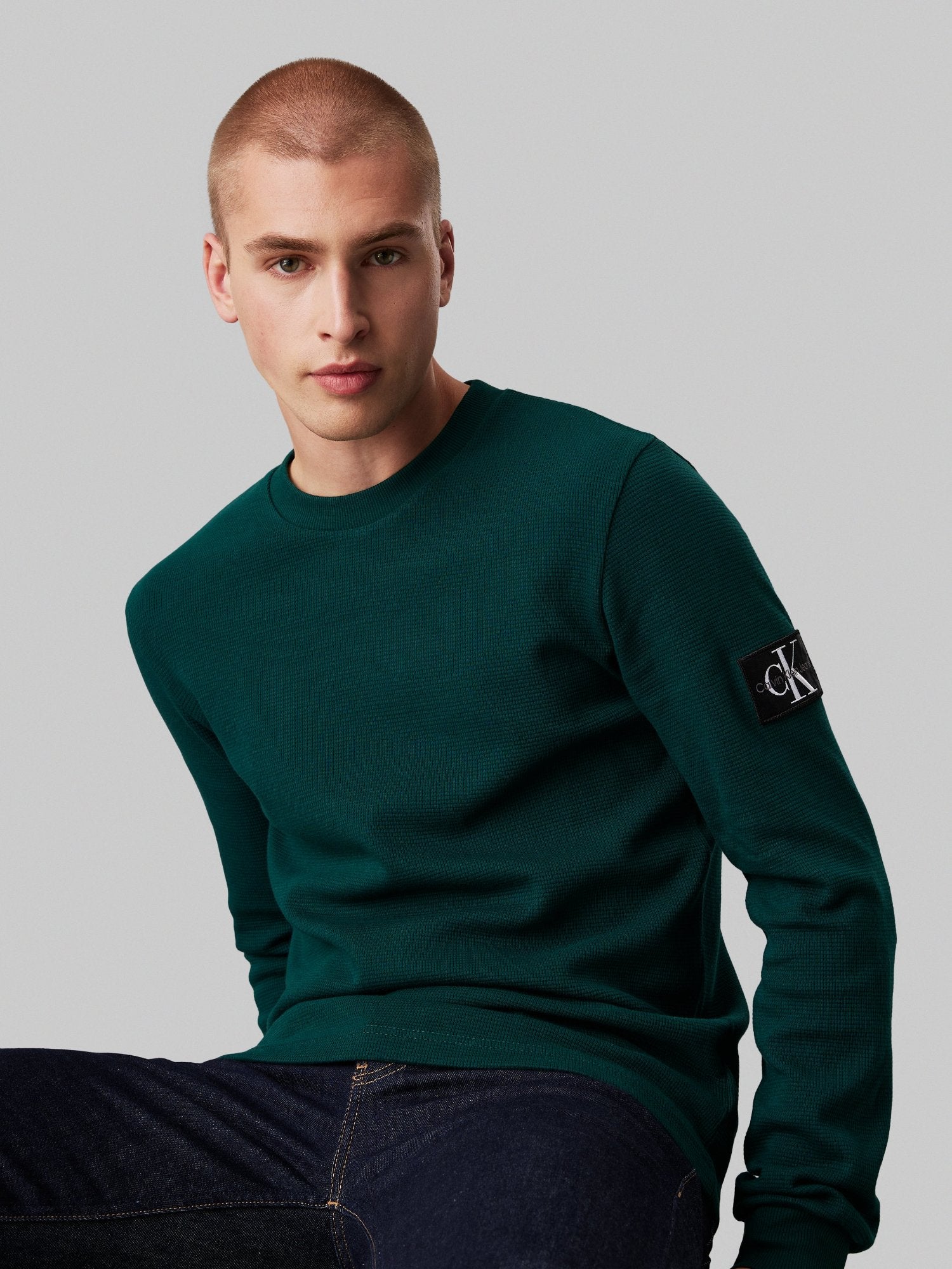 Calvin Klein  Waffle LS Tee