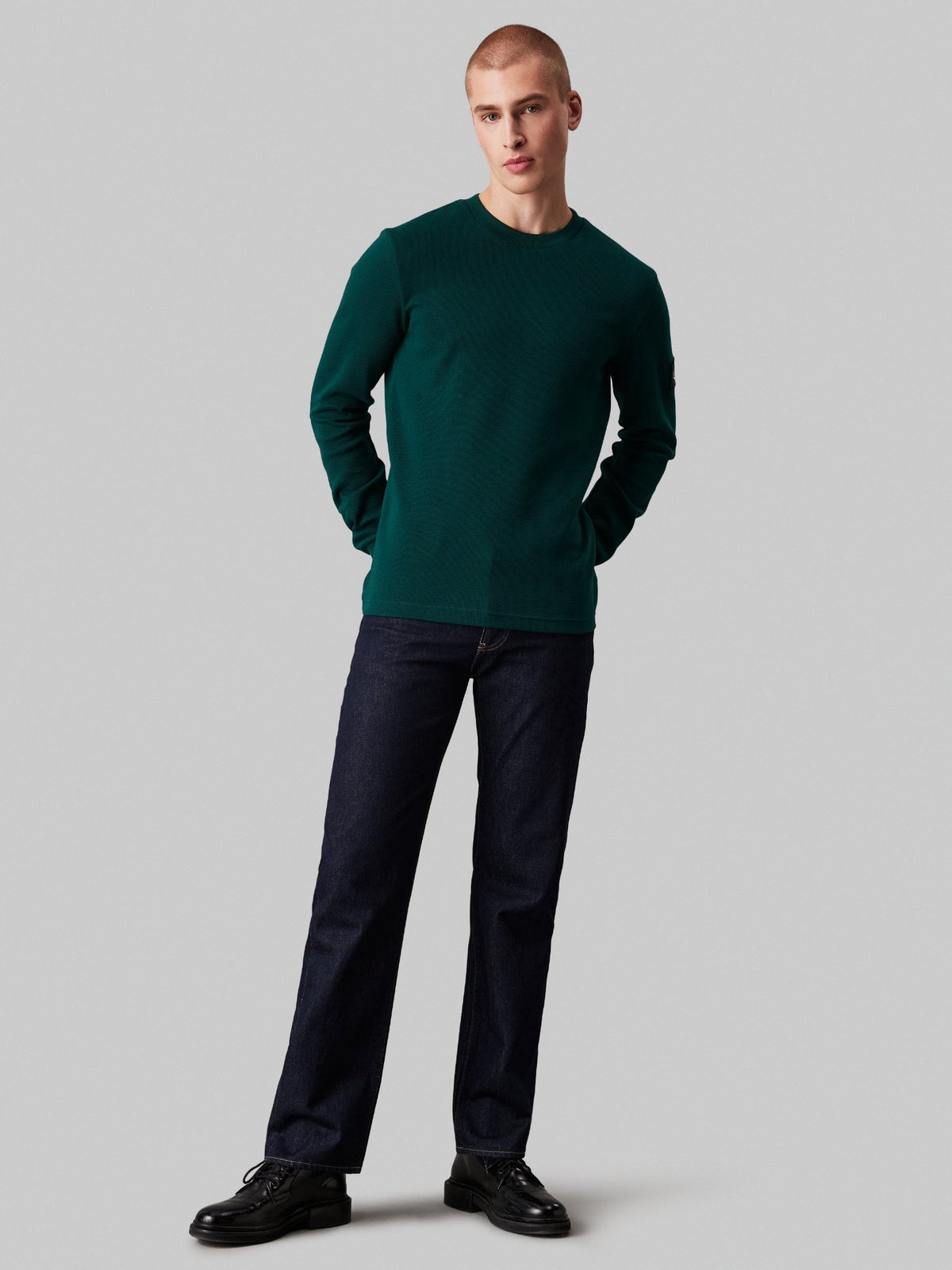 Calvin Klein  Waffle LS Tee