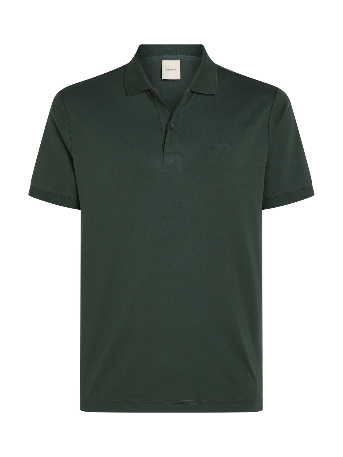 smooth cotton slim polo - Calvin Klein