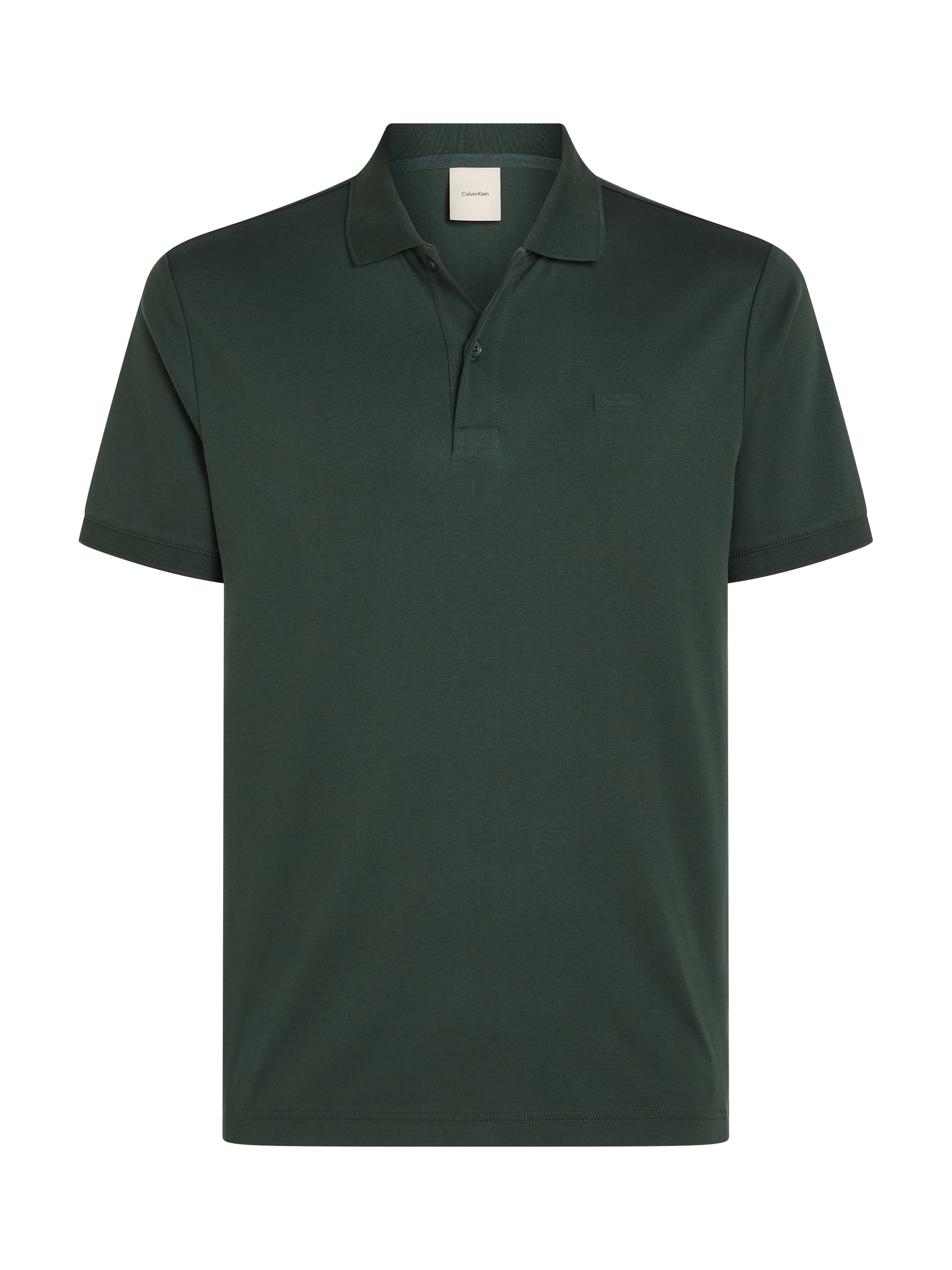 smooth cotton slim polo - Calvin Klein