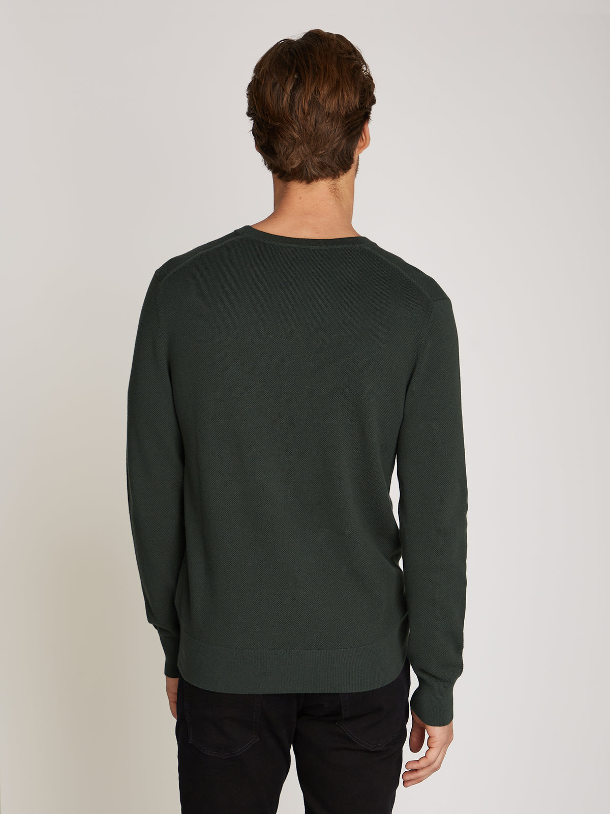 Calvin Klein - micro pique structure sweater
