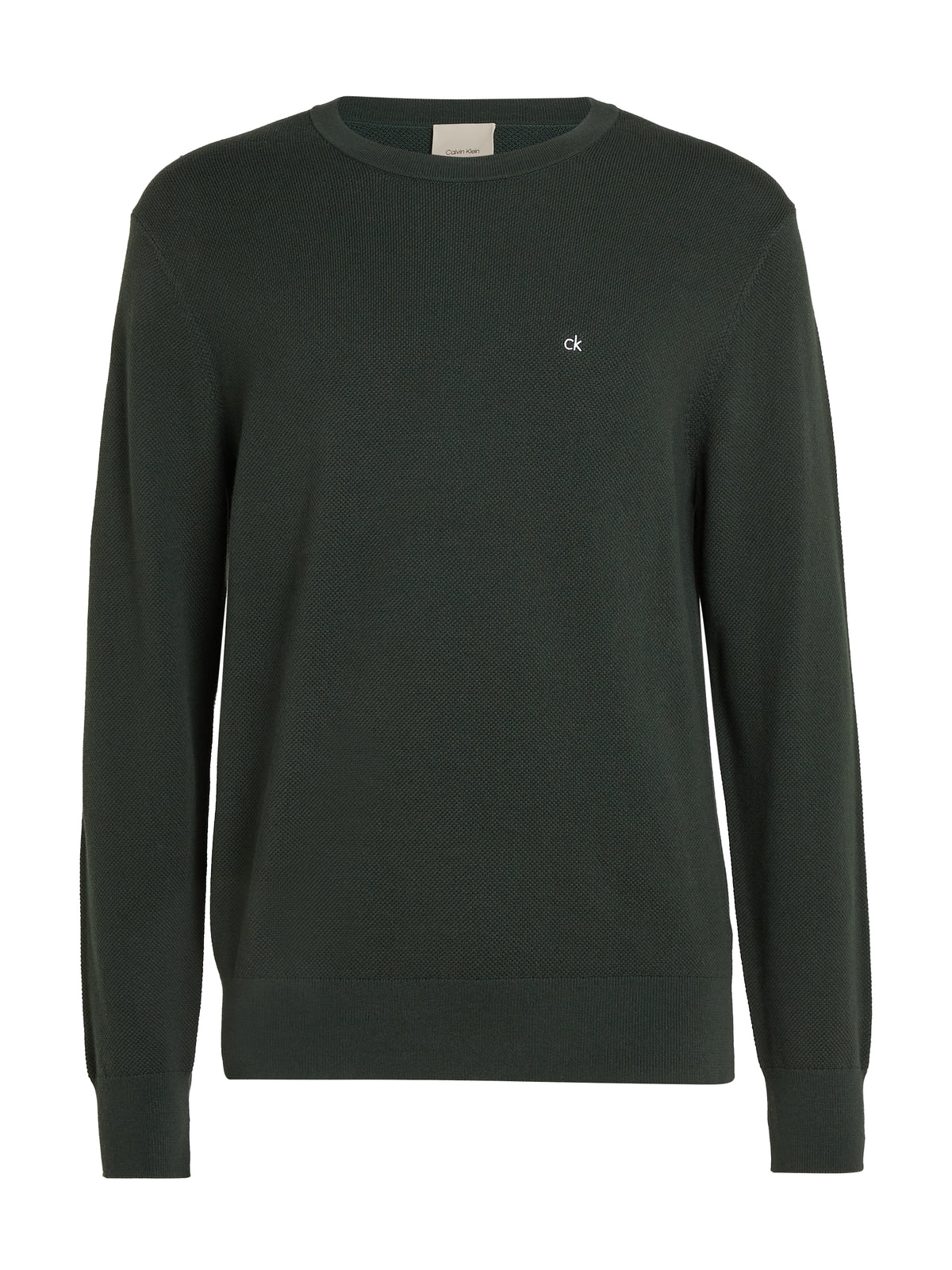 Calvin Klein - micro pique structure sweater