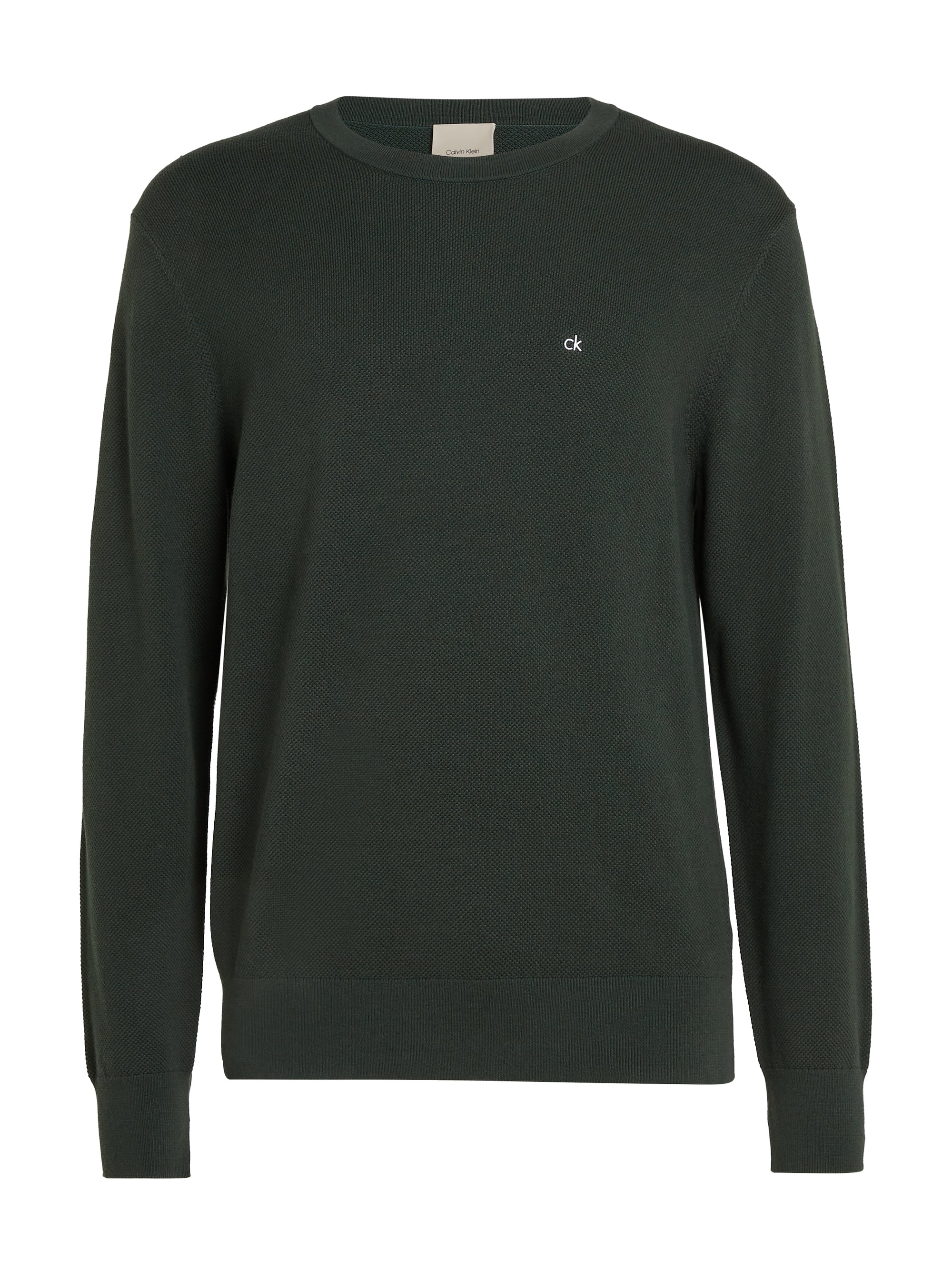 Calvin Klein - micro pique structure sweater