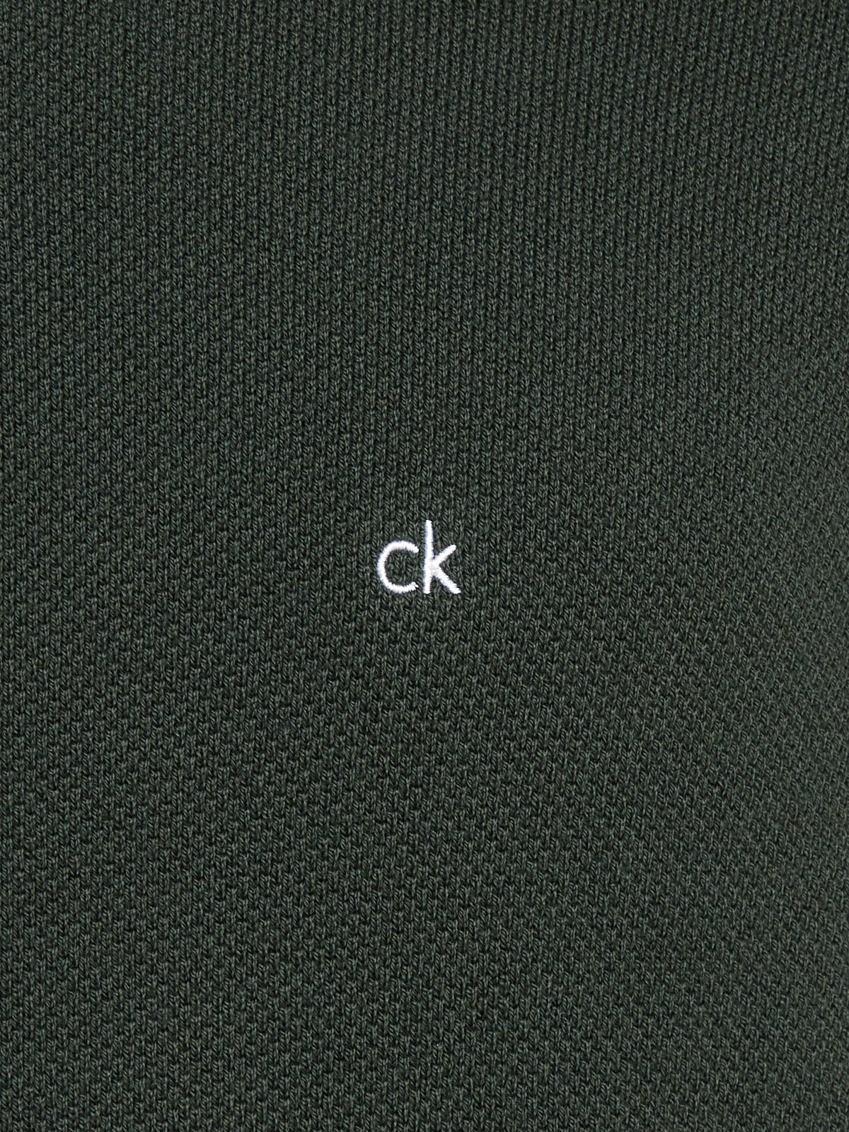 Calvin Klein - micro pique structure sweater