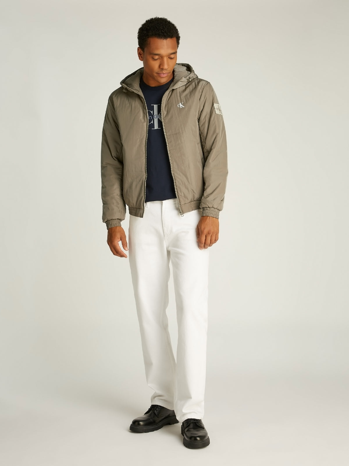 Calvin Klein - padded hooded harrington