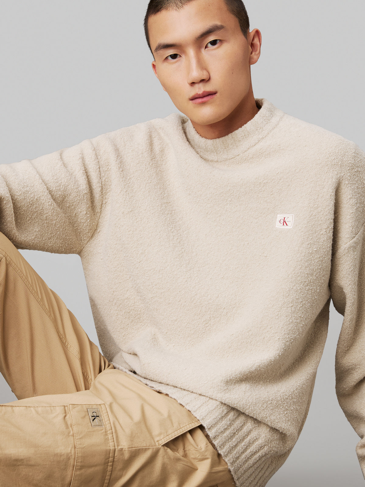 Calvin Klein Skinny Cargo Jeans. Featuring a sleek skinny fit