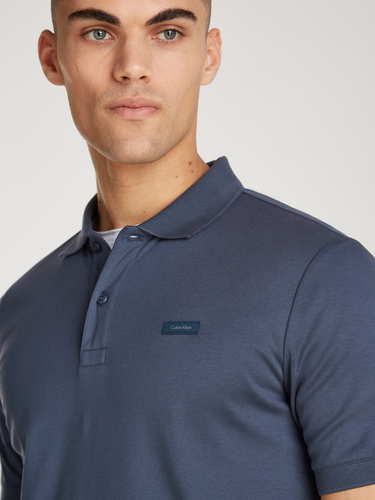 Calvin Klein Smooth Cotton Slim Polo