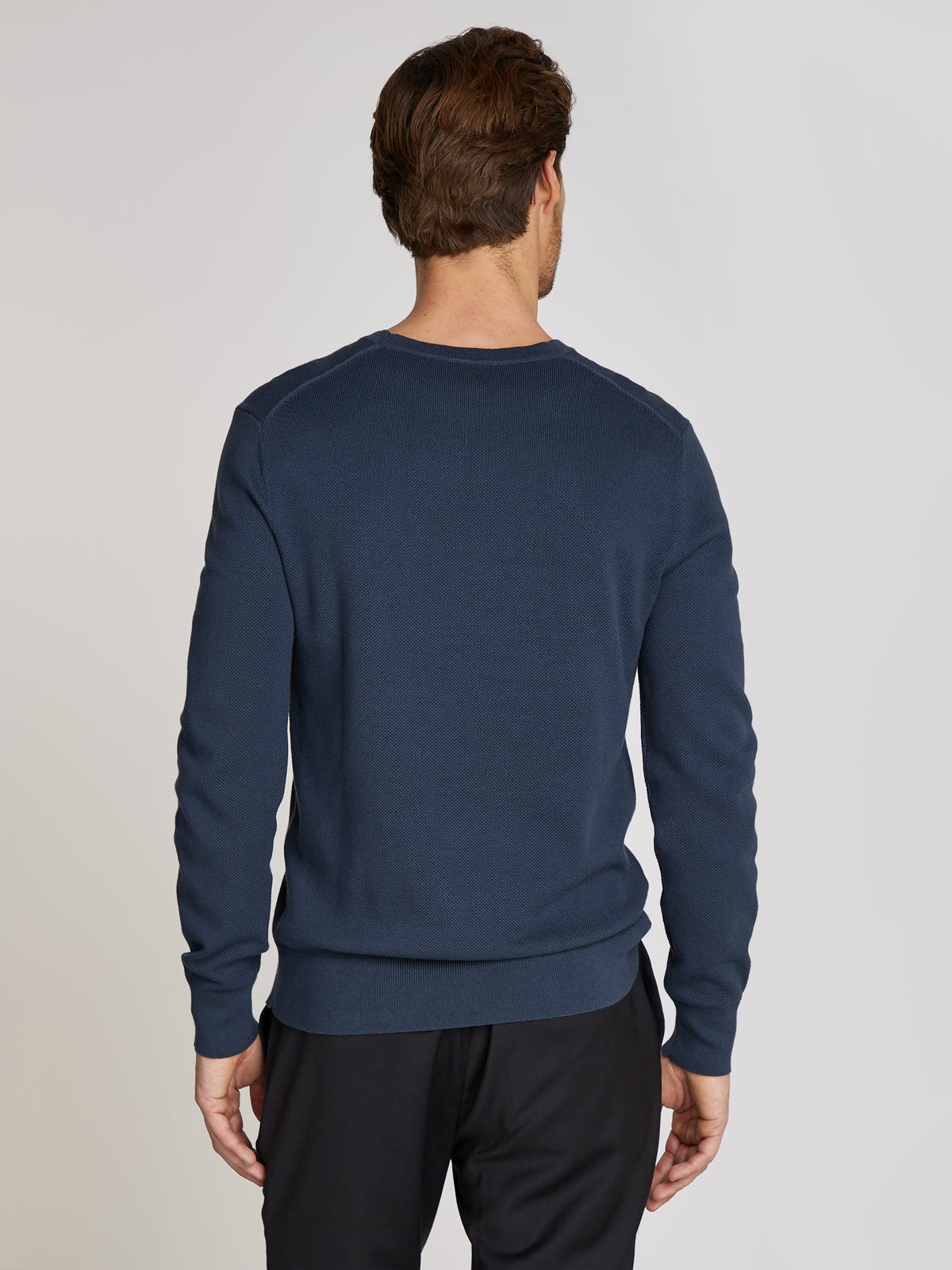 Calvin Klein - micro pique structure sweater