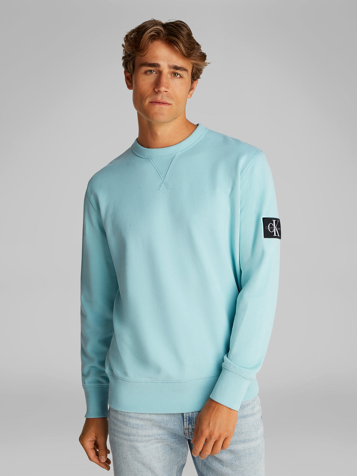 Badge Crew neck Sweater