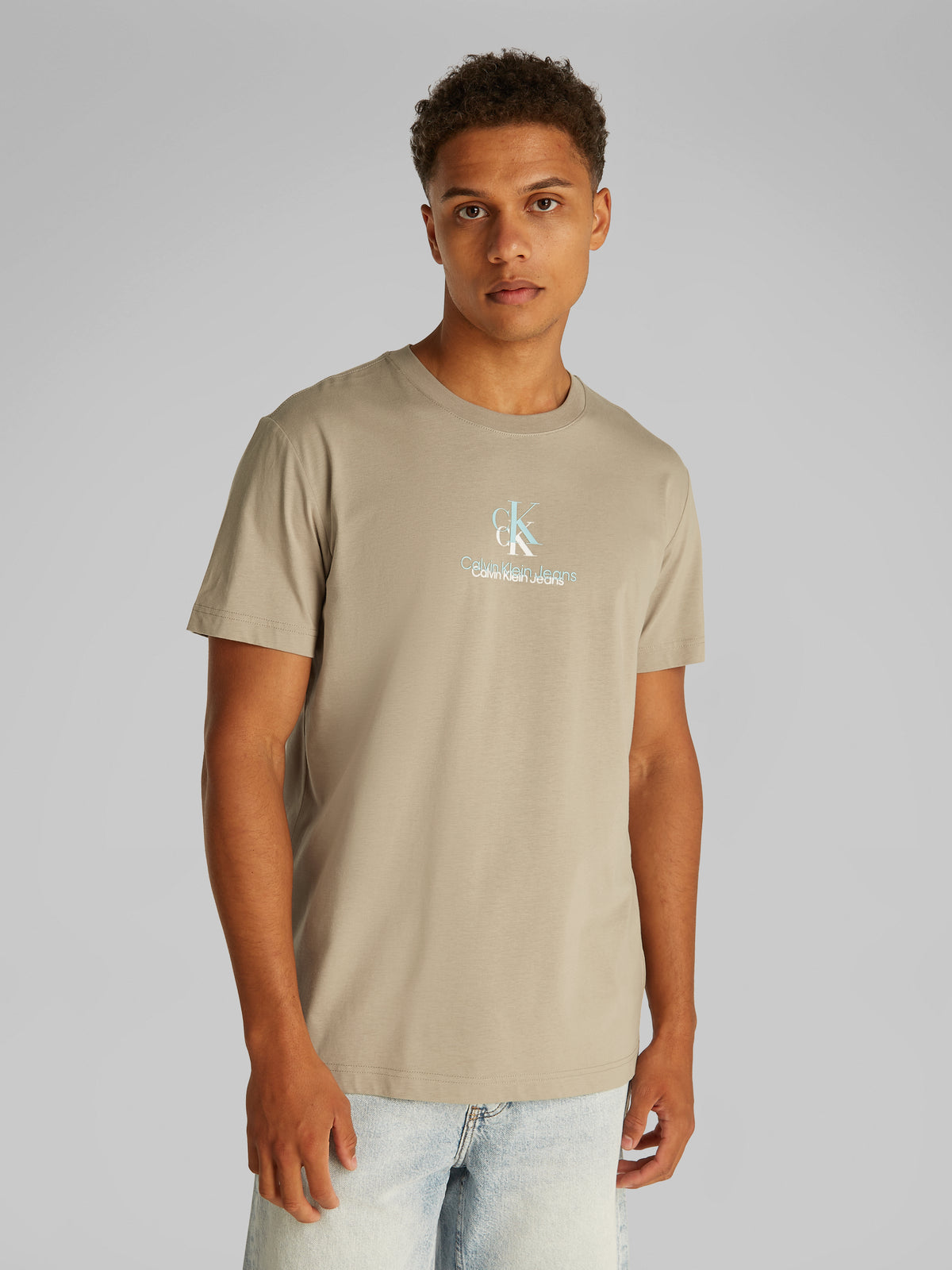 shadow logo tee