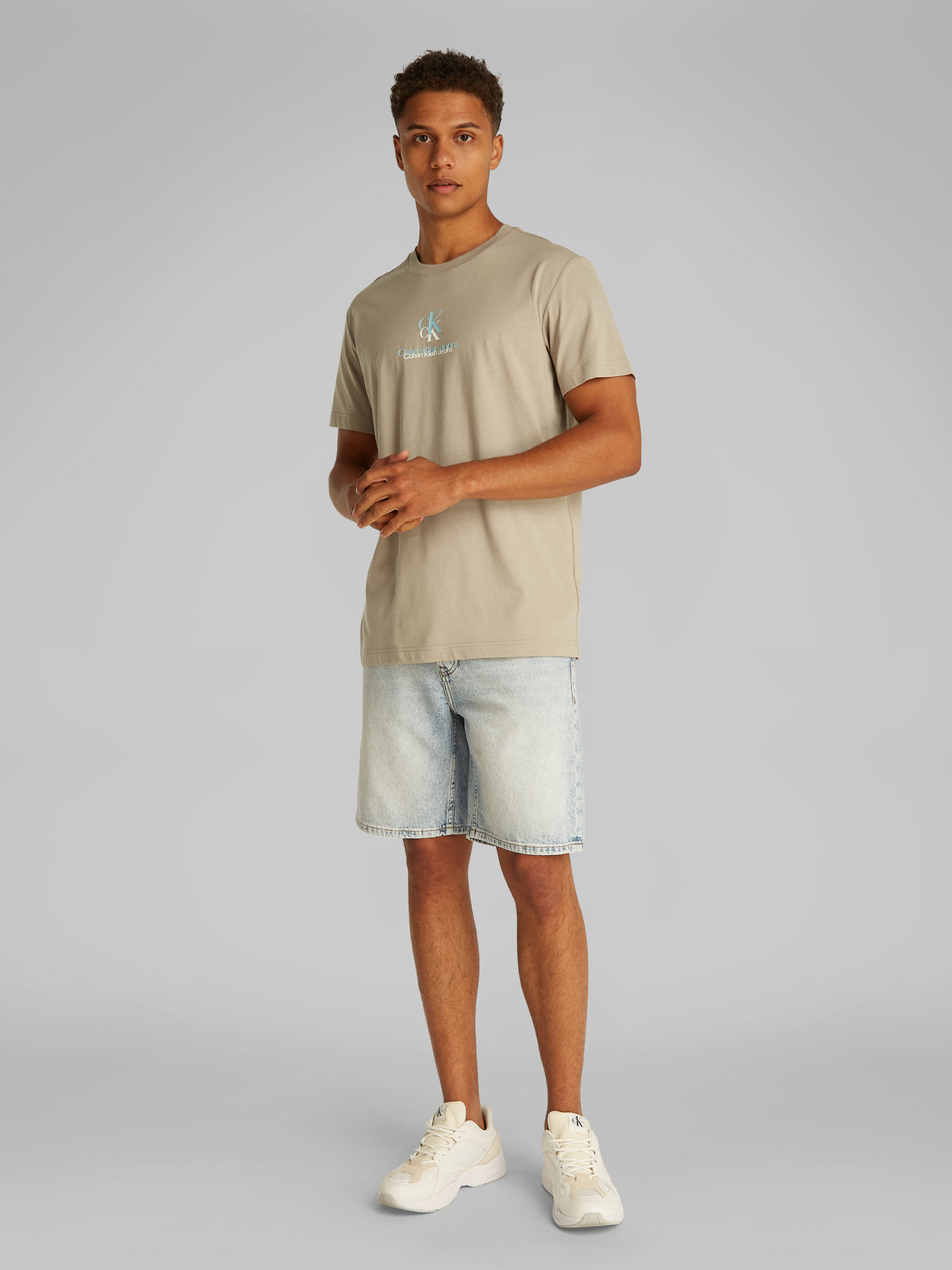 shadow logo tee