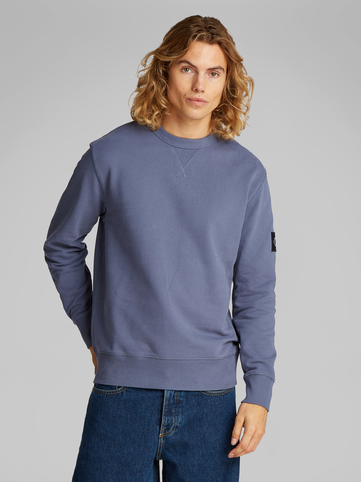 Badge Crew neck Sweater