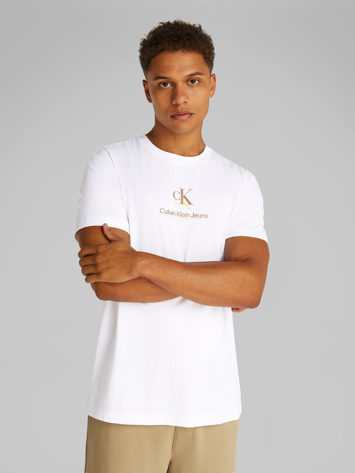shadow logo tee