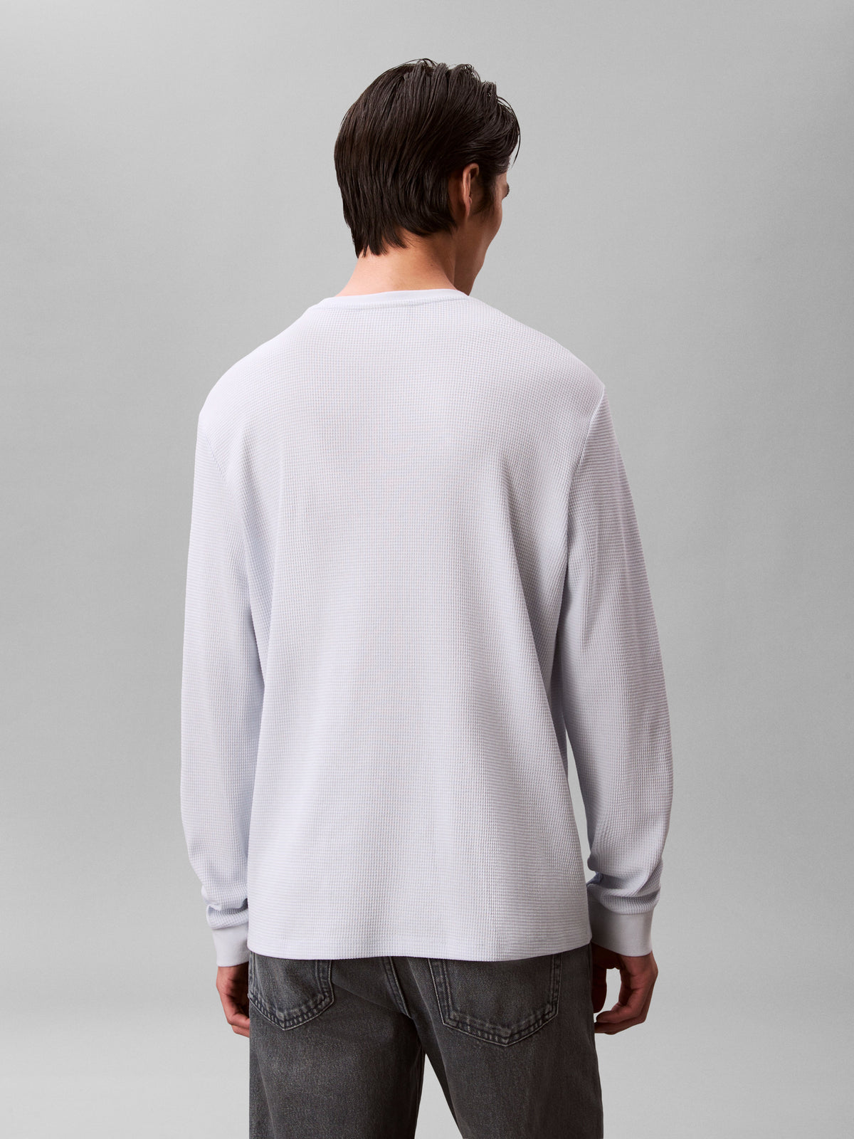 Waffle Badge Long Sleeve Tee