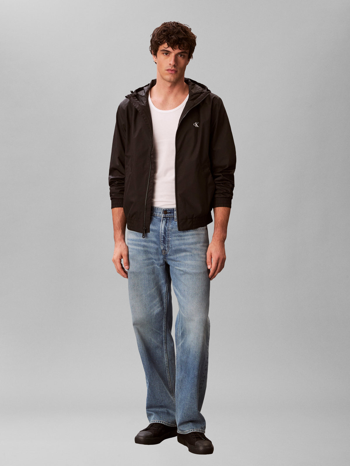 Nylon Harrington Jacket