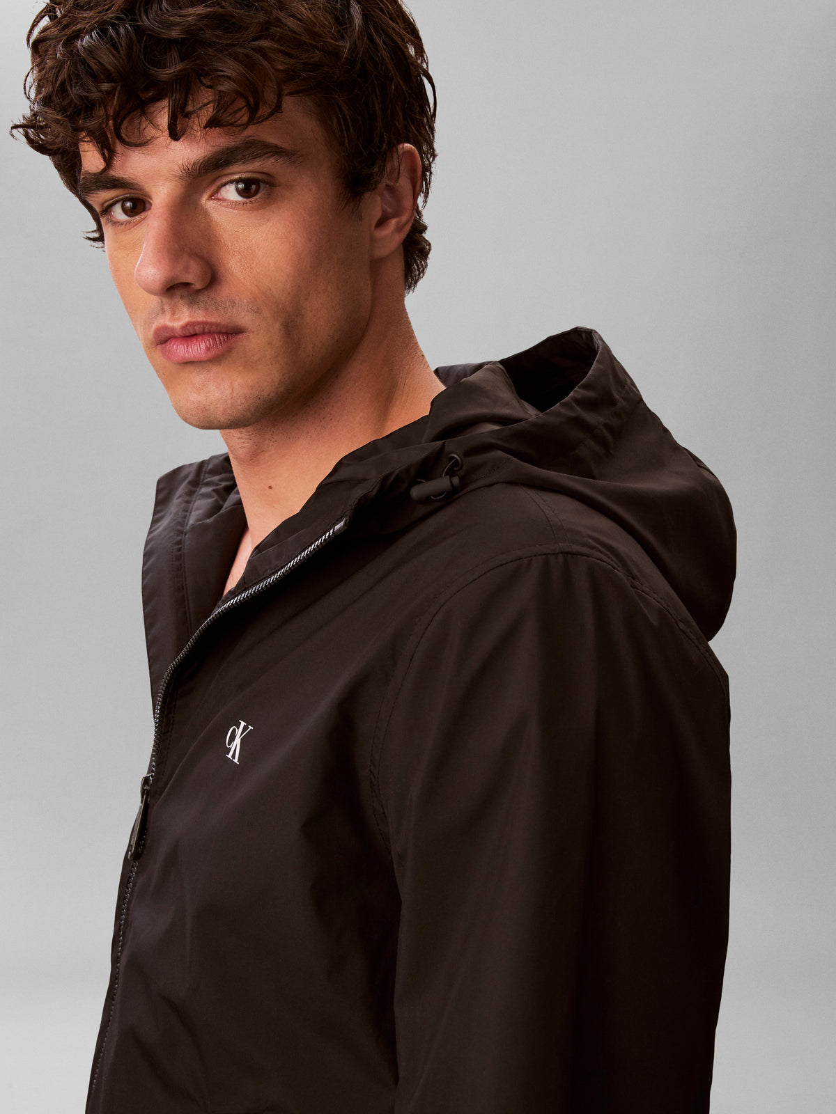 Nylon Harrington Jacket