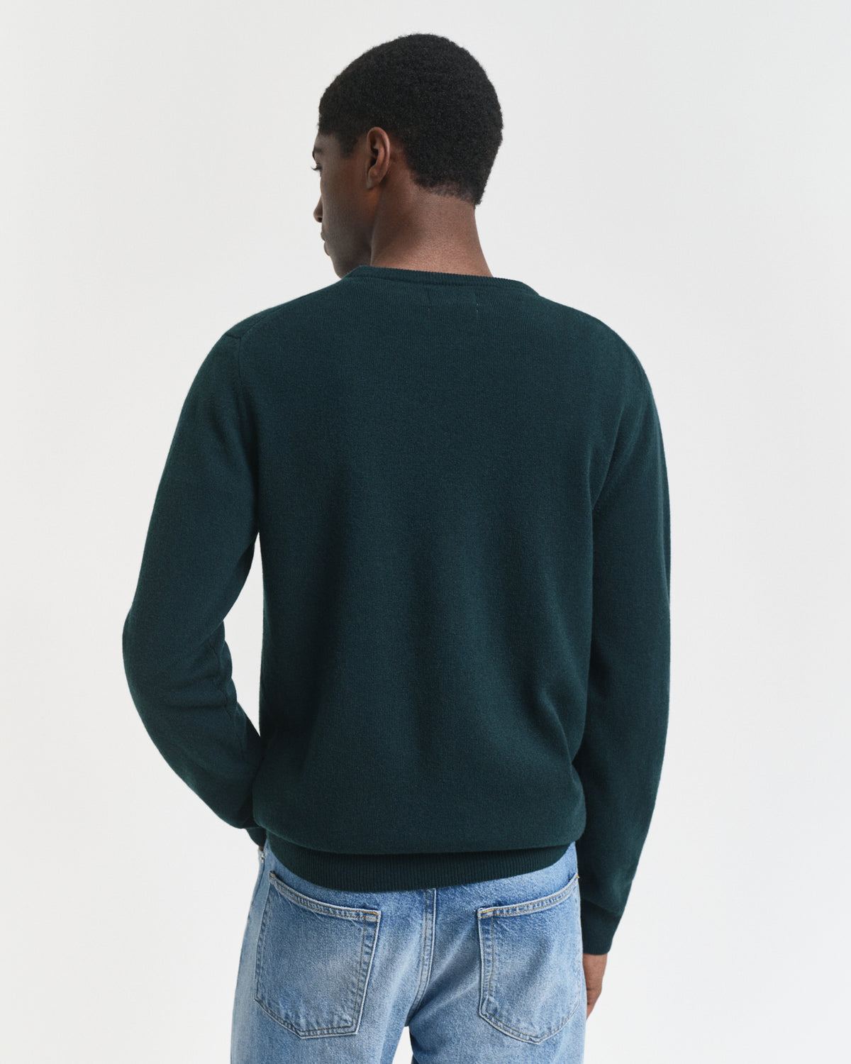 Gant Superfine Lambswool Crew Neck Sweater